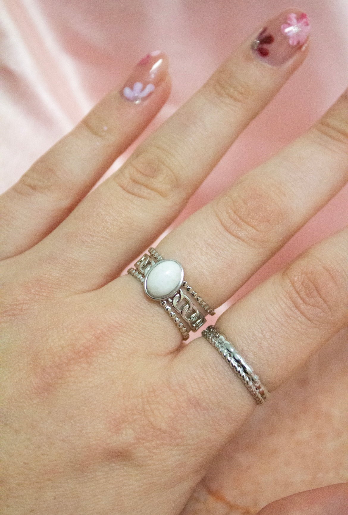 RING MOONSTONE